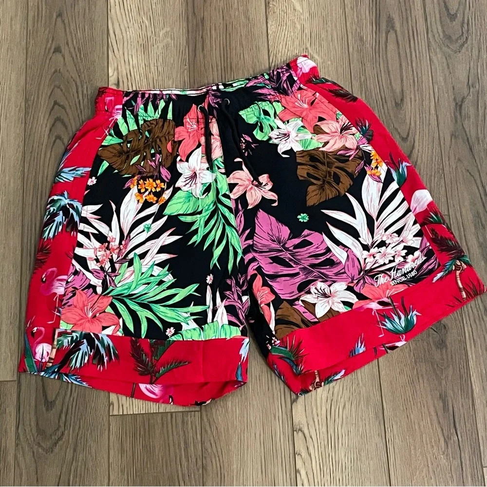 The Hundreds Swim Shorts‎ Mens Small Hawaiian Trunks NEW